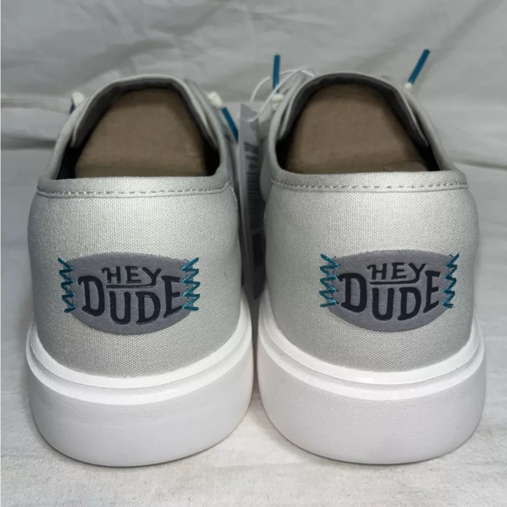 New Mens Hey Dude‎ Cody Sport Mesh White Comfort Sneakers Shoes comes with box - Picture 2 of 4
